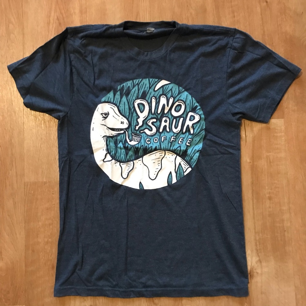 Dinosaur Coffee T-shirt Silverlake, California